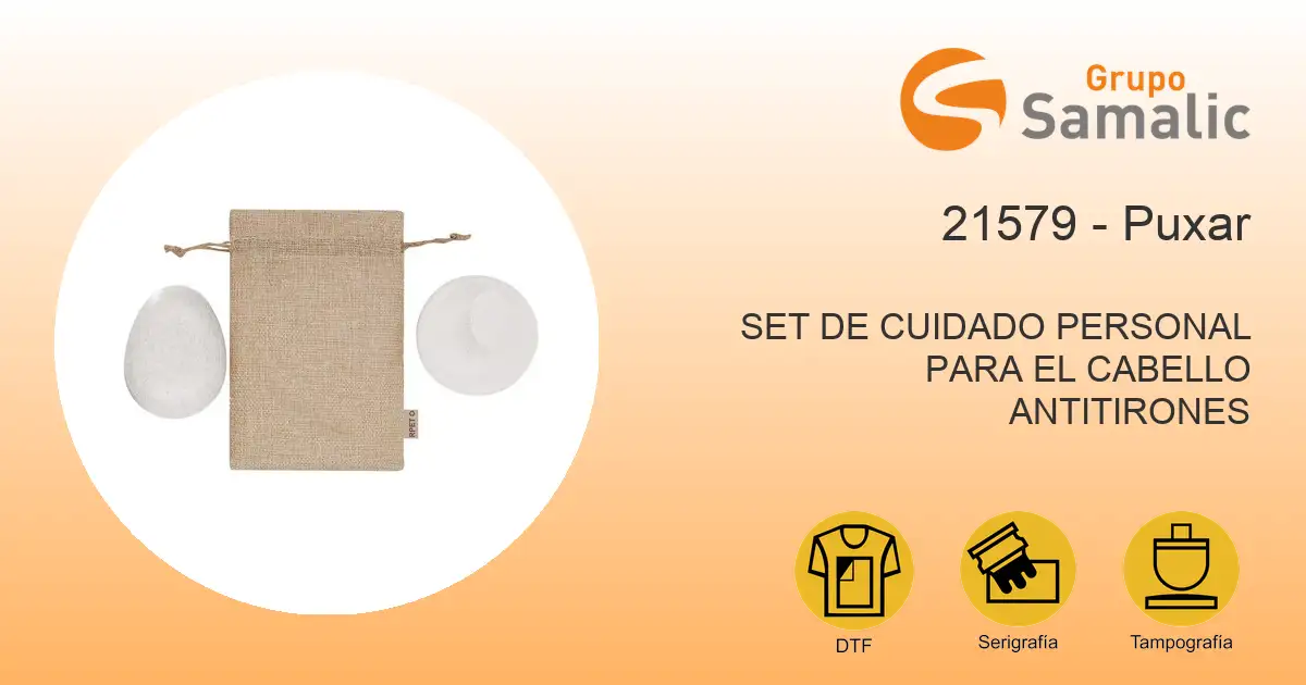 Set de cuidado personal para el cabello antitirones 21579