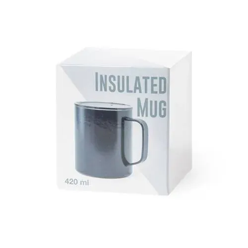 Taza térmica de acero inox con aislamiento de cobre ref 1046 - 04