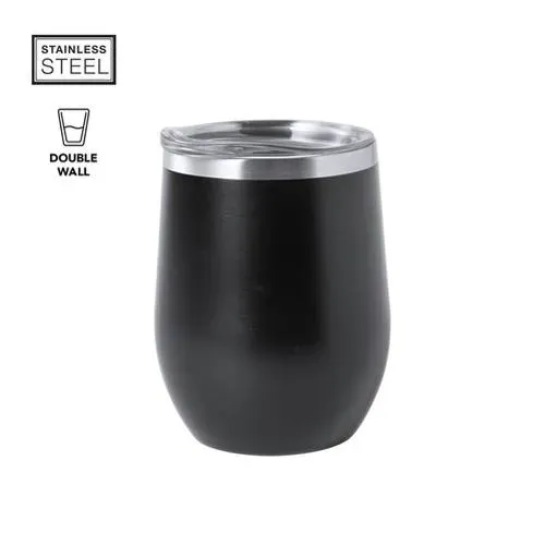 Vaso térmico de acero inox con tapa dosificadora ref 1047 - 01