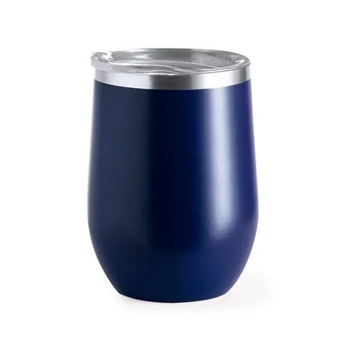Vaso térmico de acero inox con tapa dosificadora ref 1047 - Marino
