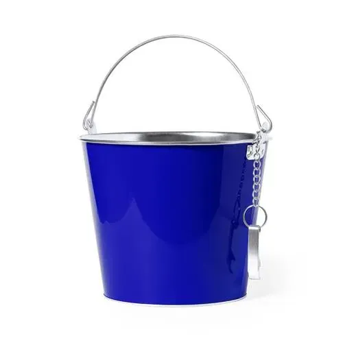 Cubo metálico de 6l con abridor incluido ref 1079 - Azul