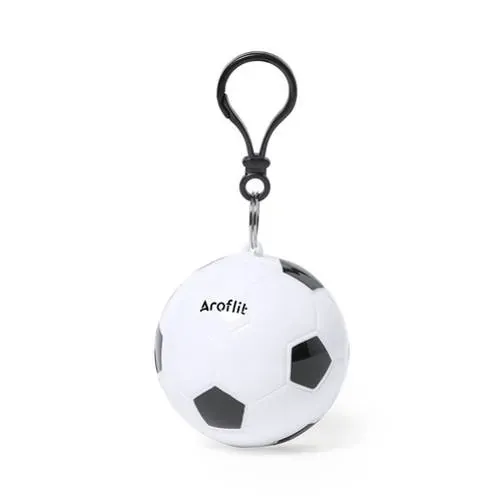 Llavero poncho diseño fútbol con mosquetón de transporte ref 1084 - 00