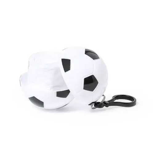 Llavero poncho diseño fútbol con mosquetón de transporte ref 1084 - 01
