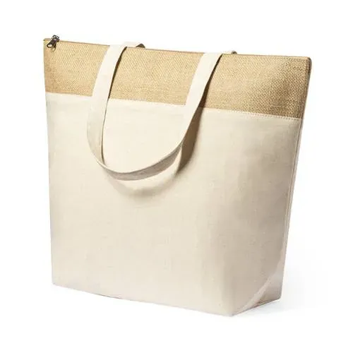Bolsa térmica de algodón con interior isotermo ref 1100