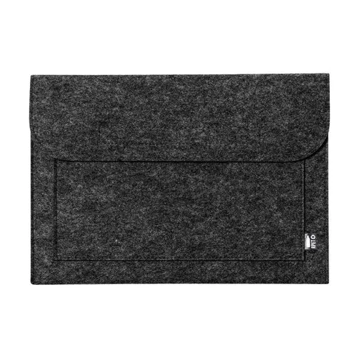 Funda para portátil Nature en fieltro RPET reciclado ref 1130 - Gris Oscuro