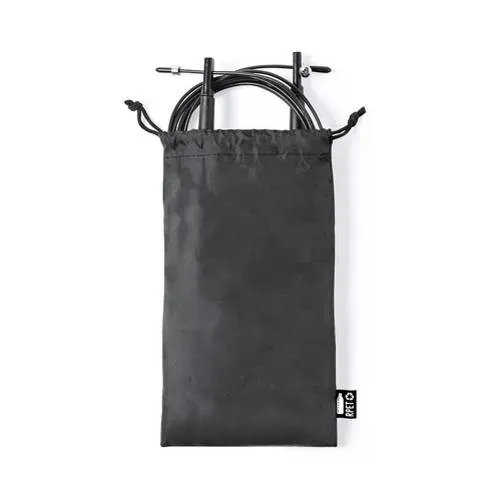 Comba premium ajustable de 3m con funda RPET ref 1156 - Negro