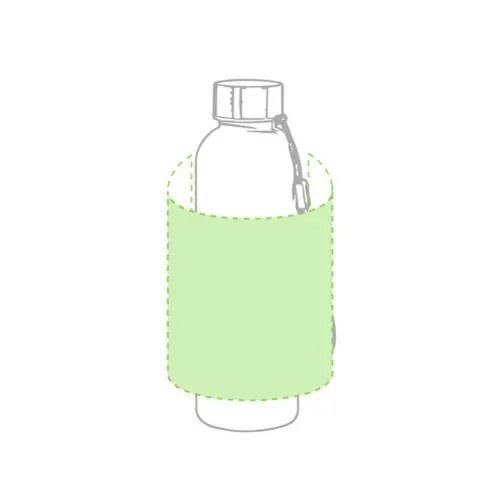 Bidón PE veteado 600ml libre de BPA con tapón de seguridad ref 1162