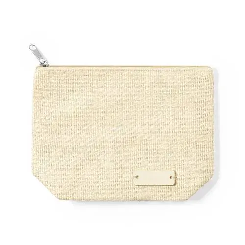 Neceser sintético personalizable con marcaje láser ref 1170 - Natural