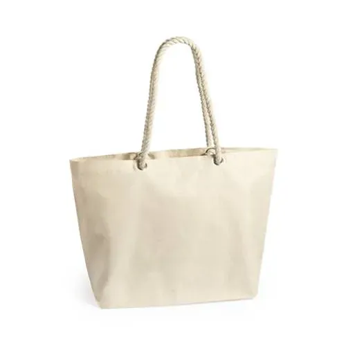 Bolsa de algodón resistente con asas largas ref 1171 - 00