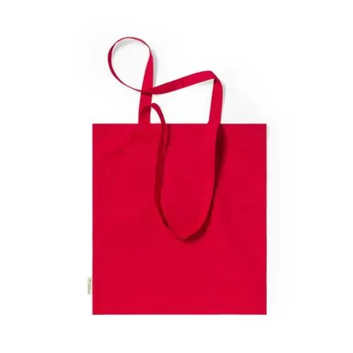 Bolsa de algodón orgánico con asas largas ref 1175 - 01
