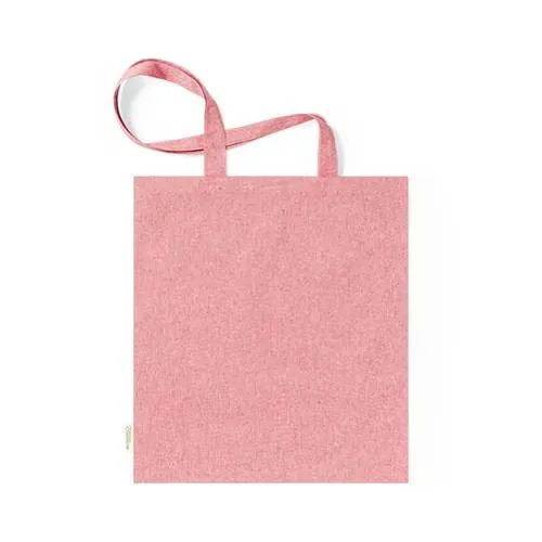 Bolsa de algodón reciclado con asas largas ref 1176 - 01