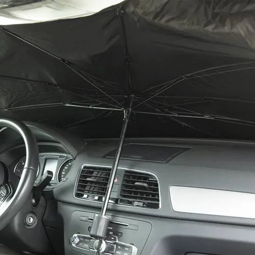Parasol plegable para coche con apertura manual ref 1186