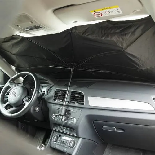 Parasol plegable para coche con apertura manual ref 1186