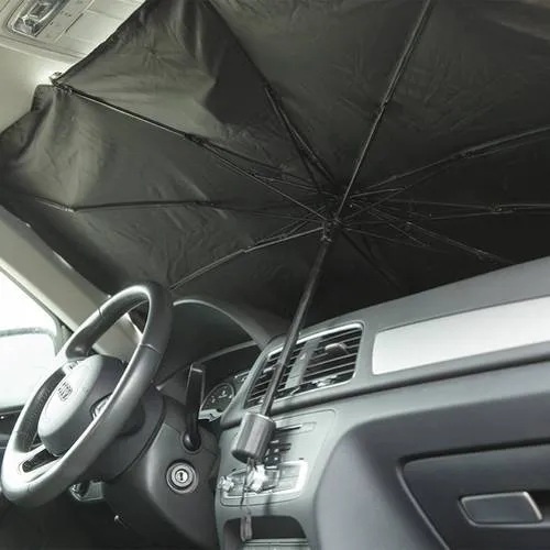 Parasol plegable para coche con apertura manual ref 1186