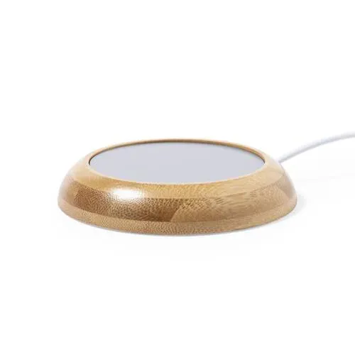 Calentador de tazas de bambú con conexión USB ref 1200 - 00