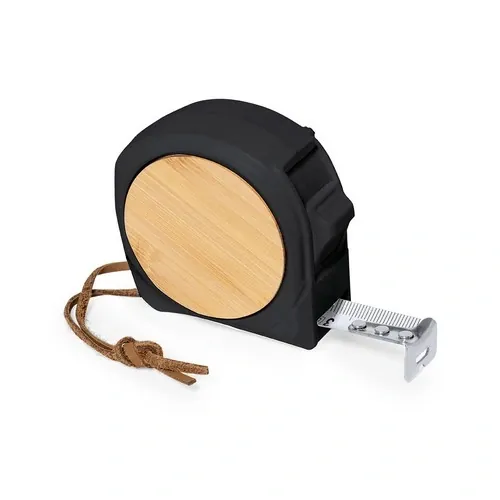 Flexómetro de 5 metros con freno y clip incluido ref 1213 - Negro