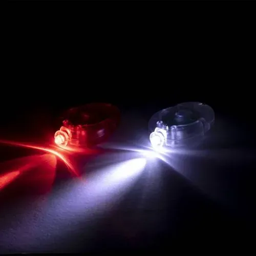Set de luces de seguridad led para bici con estuche magnético ref 1217 - 01