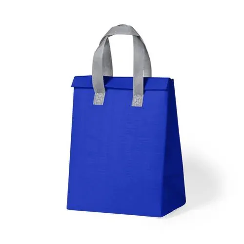 Bolsa nevera isotérmica con cierre de velcro ref 1248 - Azul