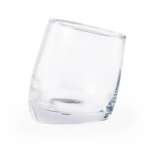 Vaso de cristal inclinado de 320ml diseño atractivo ref 1254 - S C