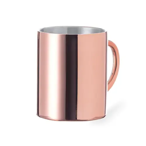 Taza de acero inox de doble pared con acabado brillo ref 20153 - 02