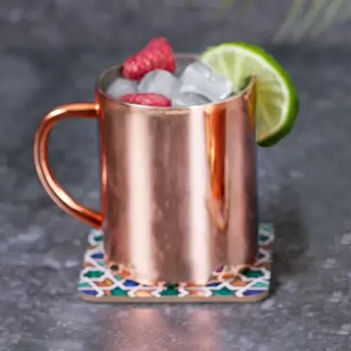 Taza de acero inox de doble pared con acabado brillo ref 20153 - 04