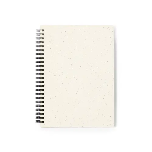 Libreta de anillas A5 con tapas duras y 80 hojas recicladas ref 20167
