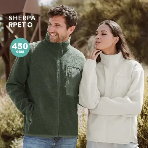 Chaqueta sherpa RPET con forro polar y bolsillo ref 20175 - 00