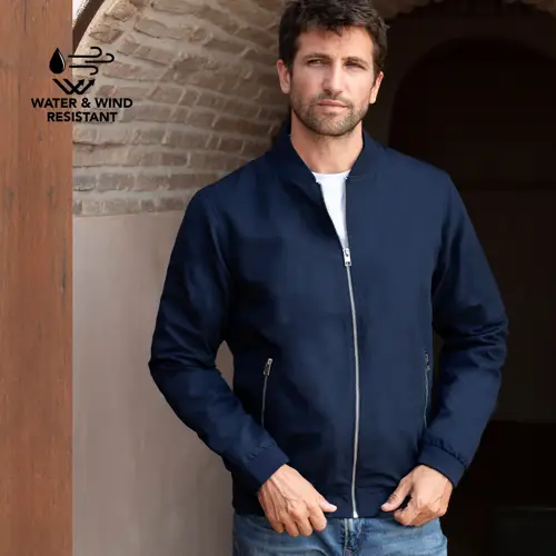 Chaqueta Bomber Ligera Resistente al Viento y Agua ref 20176