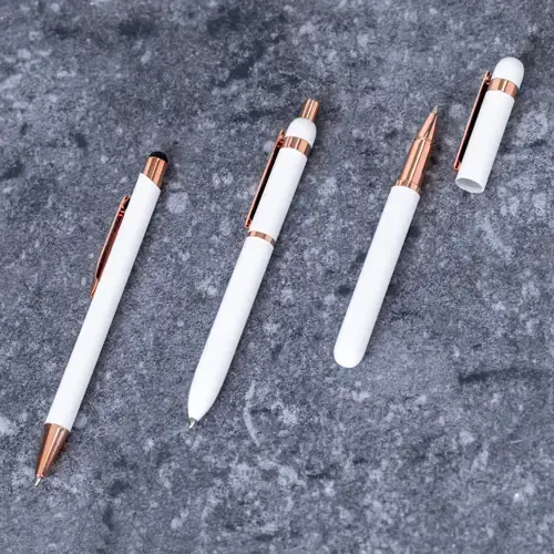 Bolígrafo puntero de tacto goma para marcaje láser ref 20180 - 04