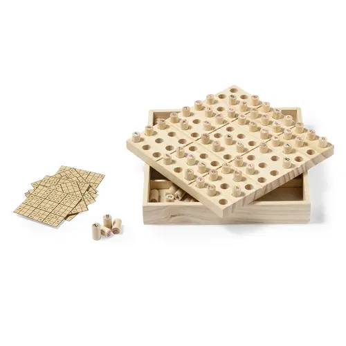 Juego de habilidad Sudoku en madera con 81 fichas ref 20189