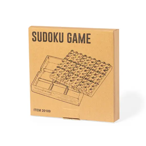 Juego de habilidad Sudoku en madera con 81 fichas ref 20189