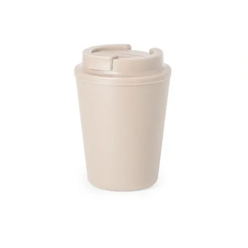 Vaso térmico de doble pared con tapa dosificadora ref 20196 - Natural