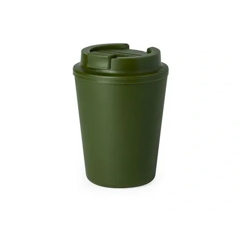 Vaso térmico de doble pared con tapa dosificadora ref 20196 - Verde