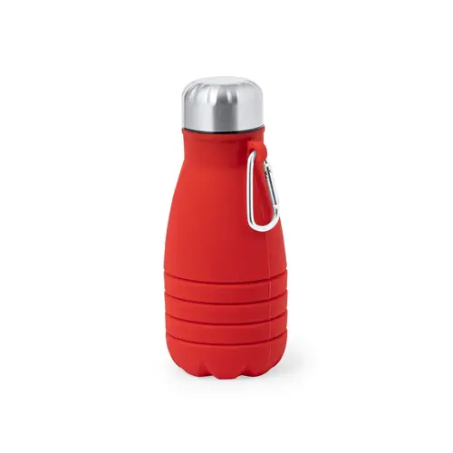 Bidón plegable de silicona 550 ml fácil de transportar ref 20209