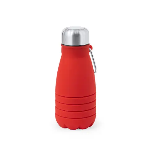 Bidón plegable de silicona 550 ml fácil de transportar ref 20209