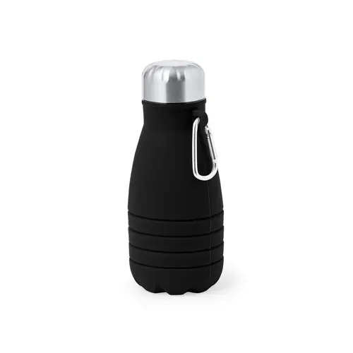 Bidón plegable de silicona 550 ml fácil de transportar ref 20209