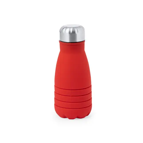Bidón plegable de silicona 550 ml fácil de transportar ref 20209