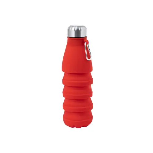 Bidón plegable de silicona 550 ml fácil de transportar ref 20209