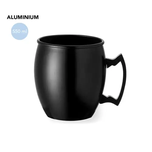 Taza de aluminio 540 ml con diseño innovador ref 20211