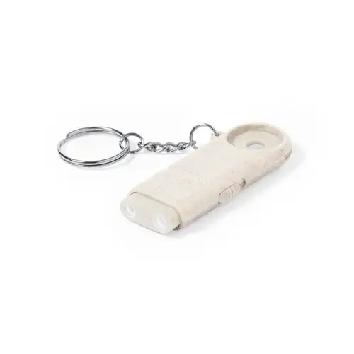 Llavero moneda con linterna LED y caña de trigo ref 20232 - 02