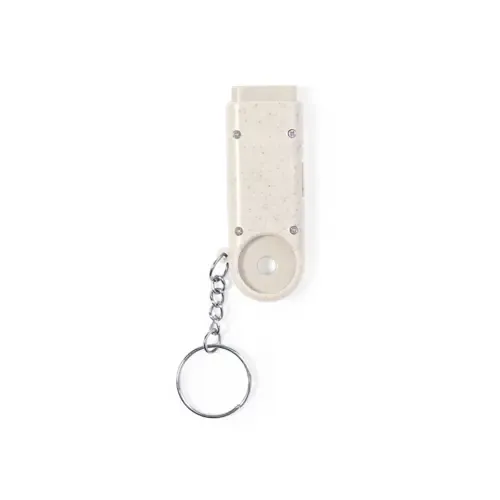 Llavero moneda con linterna LED y caña de trigo ref 20232 - 03