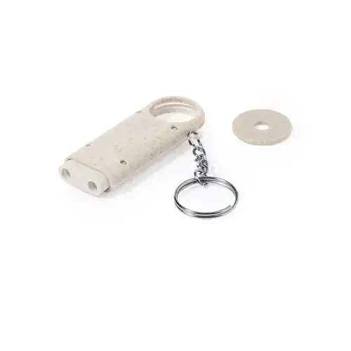 Llavero moneda con linterna LED y caña de trigo ref 20232 - 05