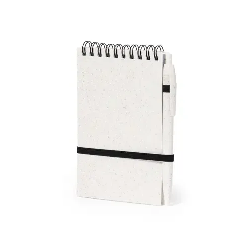 Libreta de anillas con bolígrafo de caña de trigo ref 20234 - 01