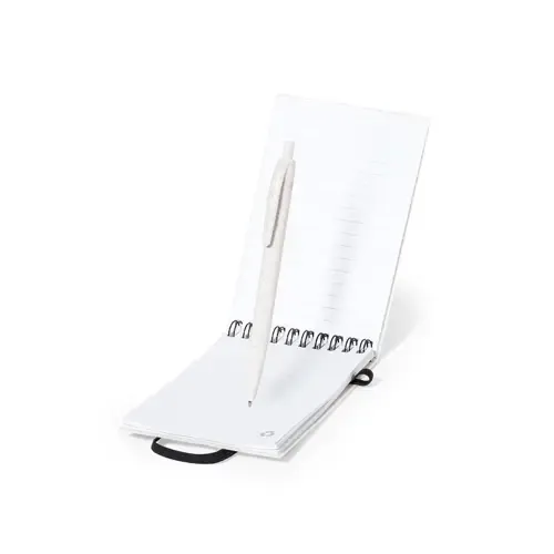 Libreta de anillas con bolígrafo de caña de trigo ref 20234 - 02