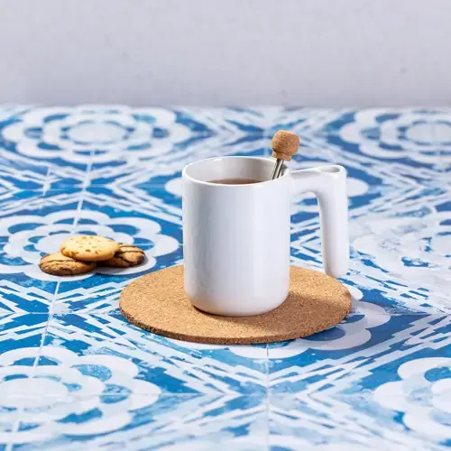 Taza de cerámica con agitador extensible integrado ref 20235 - 07