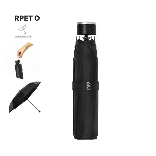 Paraguas Plegable Antiviento RPET Sostenible ref 20236