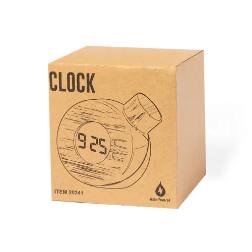 Reloj de mesa sostenible que funciona con agua ref 20241
