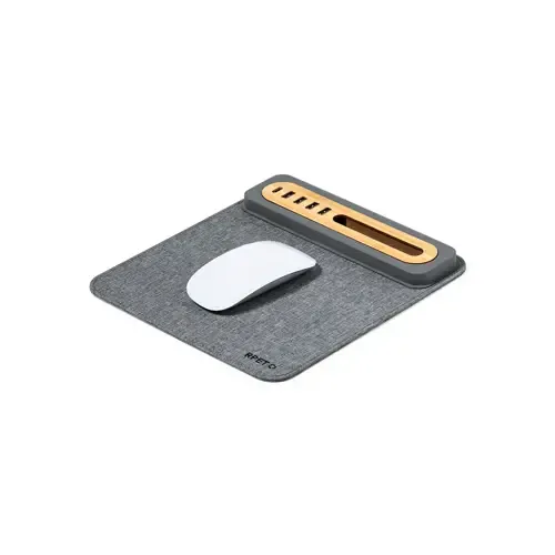 Alfombrilla con puertos USB y soporte para smartphone ref 20246