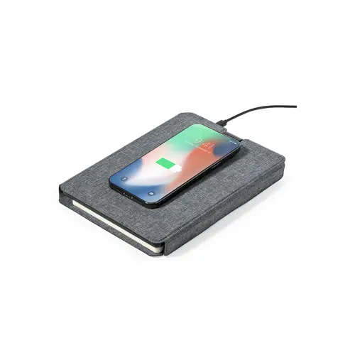 Carpeta multifunción con cargador inalámbrico 10W ref 20248