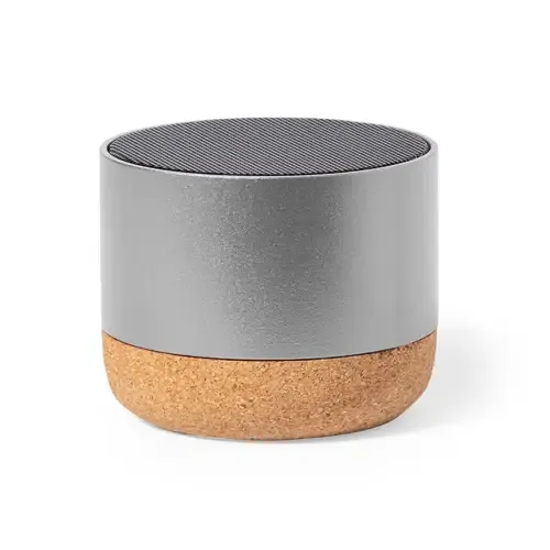 Altavoz eco de aluminio reciclado con conexión Bluetooth ref 20256 - Plateado